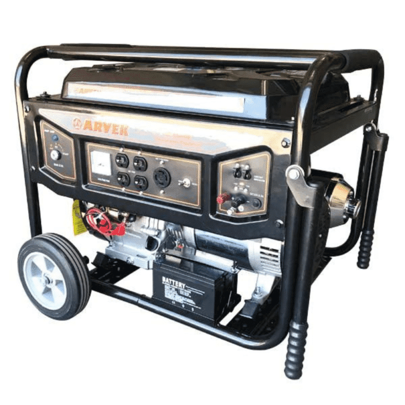 Planta Electrica Gasolina Arvek 5.5Kw 110/220V GE5500G
