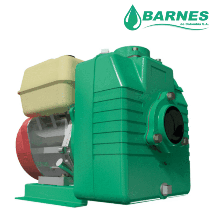 Motobomba Barnes Autocebante 4x4" Gasolina 13hp Hierro