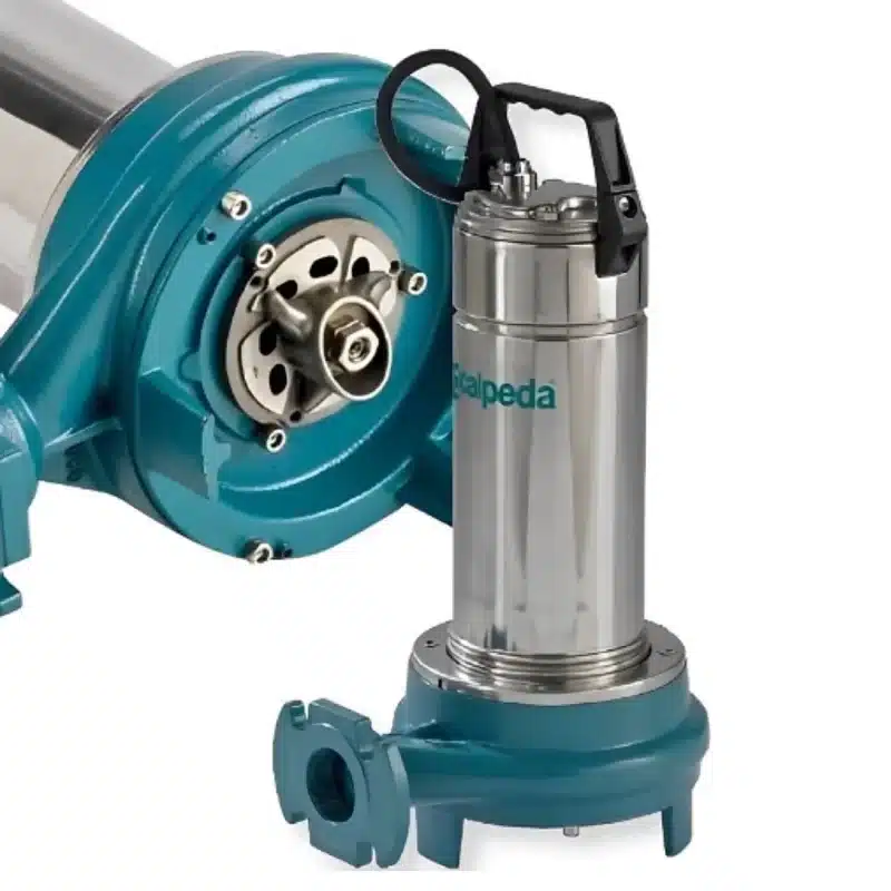 Electrobomba sumergible trituradora Calpeda 1 1/2"