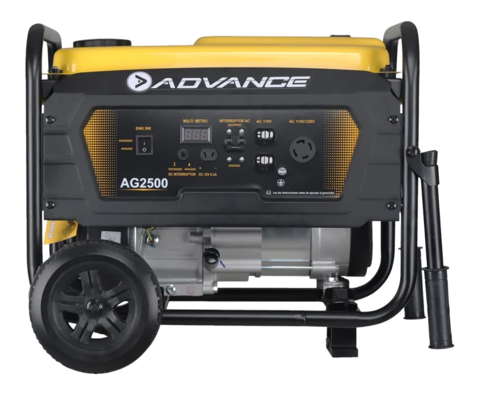 Planta eléctrica a gasolina Advance 2,5 kW 110/220 V AG2500