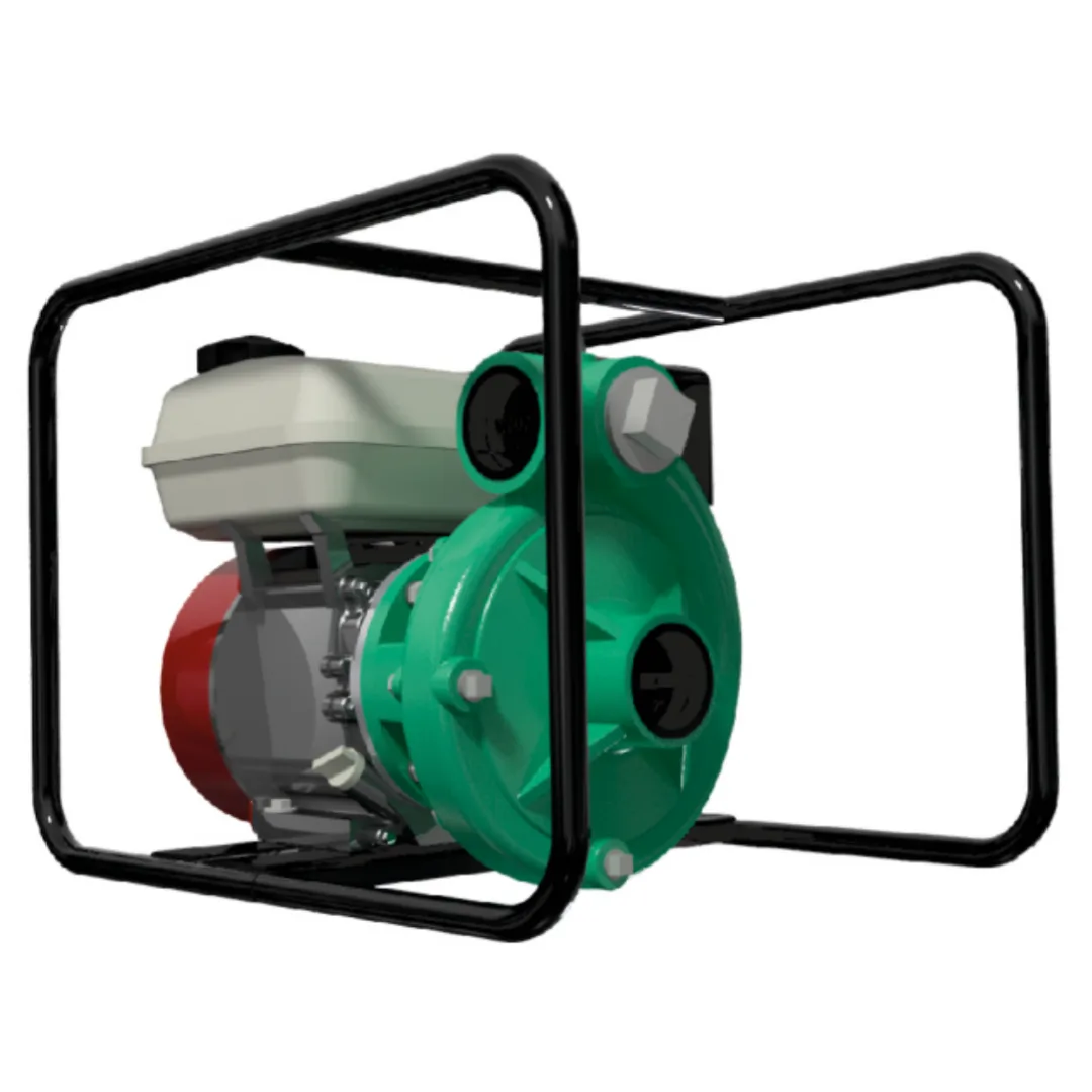 Motobomba Barnes de alta presión 2" x 2" a gasolina 6,5 HP