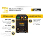 Soldador Inversor Furius 130AMP 110V Fierce 131M - Image 2