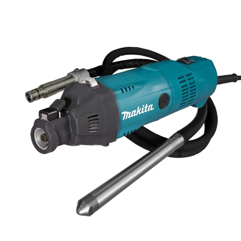 Vibrador para concreto Makita VR1000 2,6 HP con eje de 3,5 m y cabezote de 35 mm