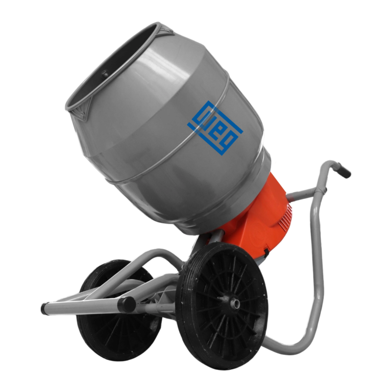 Mezcladora de concreto Deper 150 L con motor eléctrico WEG 110 V C150D+