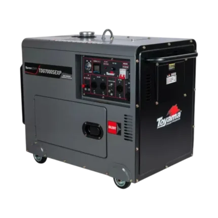 Planta eléctrica diésel cabinada Toyama 6 kVA 115/230 V TDG7000SEXP