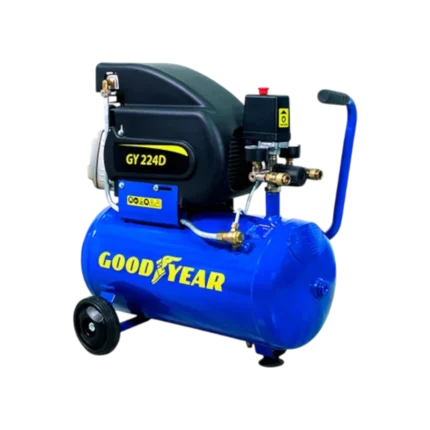 Compresor de aire lubricado GoodYear 2 HP 24 L GY224DS