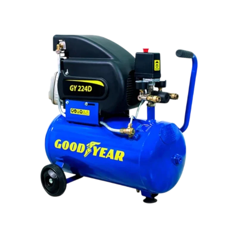 Compresor de aire lubricado GoodYear 2 HP 24 L GY224DS