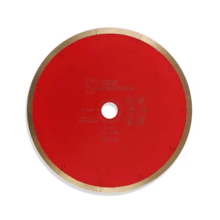 Disco diamantado continuo Kern Deudiam 9" para cerámica 24-098