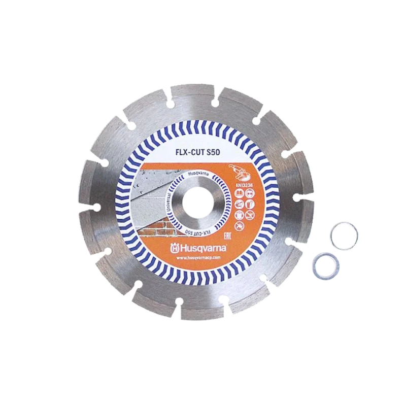 Disco diamantado Husqvarna 7" FLX-Cut S50 para concreto