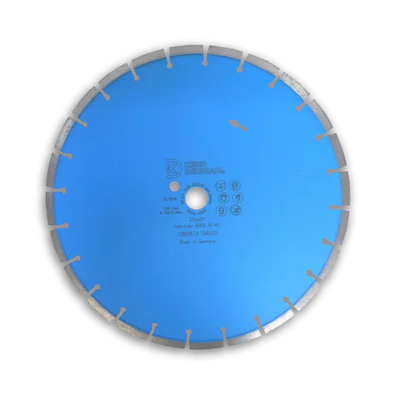 Disco diamantado Kern Deudiam 14" Rapid C para concreto curado 26-402