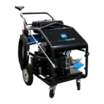 Hidrolavadora de alta presión Blue Clean con carro