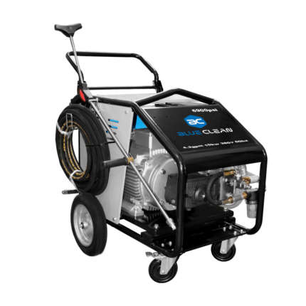 Hidrolavadora de alta presión Blue Clean 6.900 psi 20 HP 380 V trifásica con carro