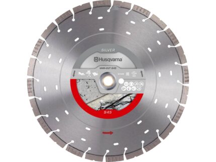 Disco diamantado Husqvarna 18" Vari-Cut S45 para concreto curado y reforzado