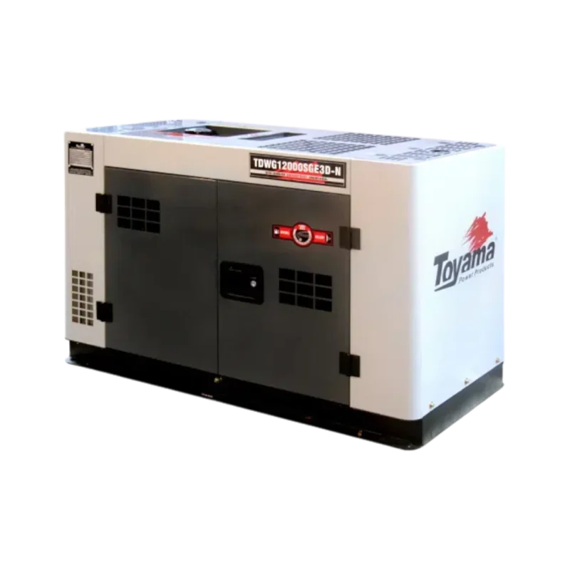 Planta eléctrica diésel Toyama 12,5 kVA 220 V trifásica TDWG12000SGE3D-N