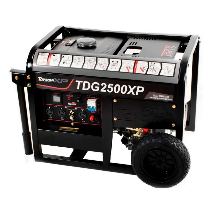 Planta eléctrica diésel Toyama 2,2 kVA 115/230 V TDG2500XP