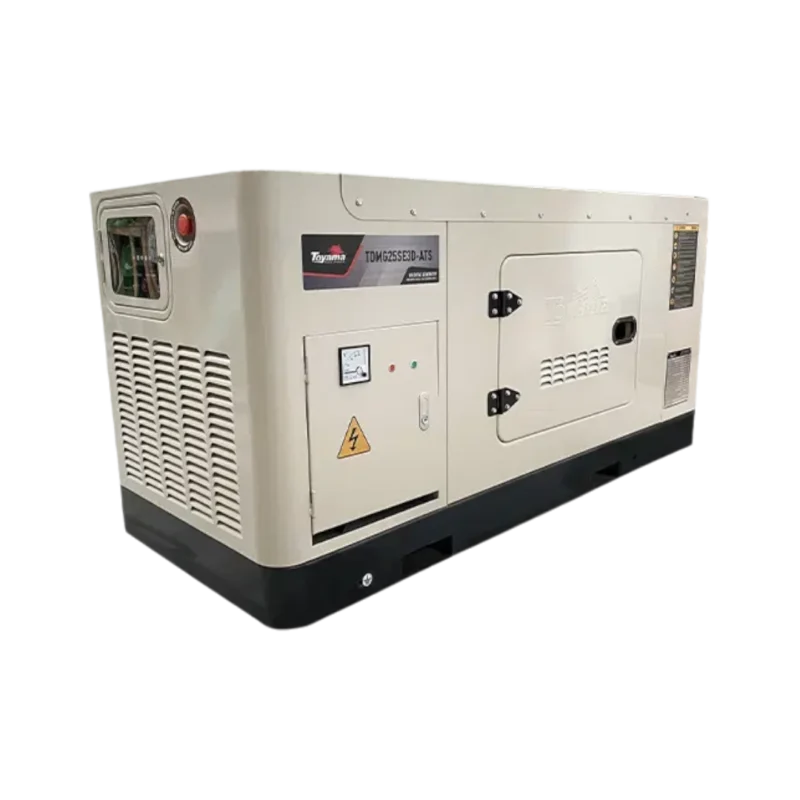 Planta eléctrica diésel Toyama 27,5 kVA 220 V trifásica con ATS TDMG25SGE3D-ATS