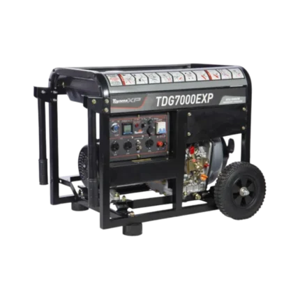 Planta eléctrica diésel Toyama 7 kVA 230 V bifásica TDG8500EXP