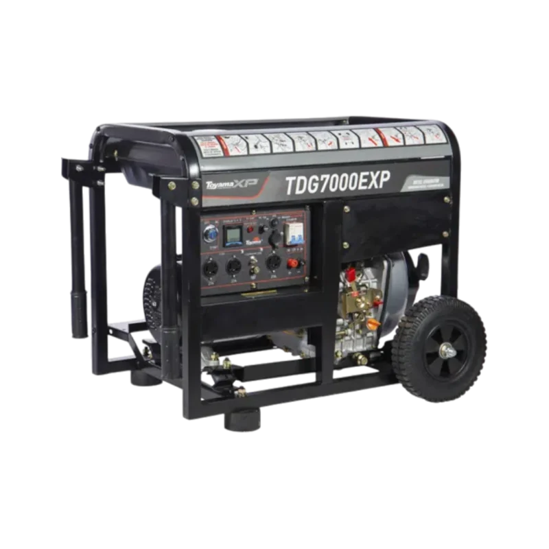 Planta eléctrica diésel Toyama 7 kVA 230 V bifásica TDG8500EXP