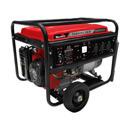 Planta eléctrica a gasolina Toyama 7,2 kVA 115/230 V bivoltaje TG8000CXER