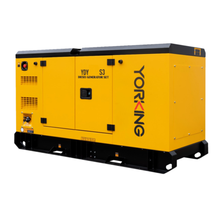 Planta eléctrica diésel Yorking trifásica con transferencia automática ATS