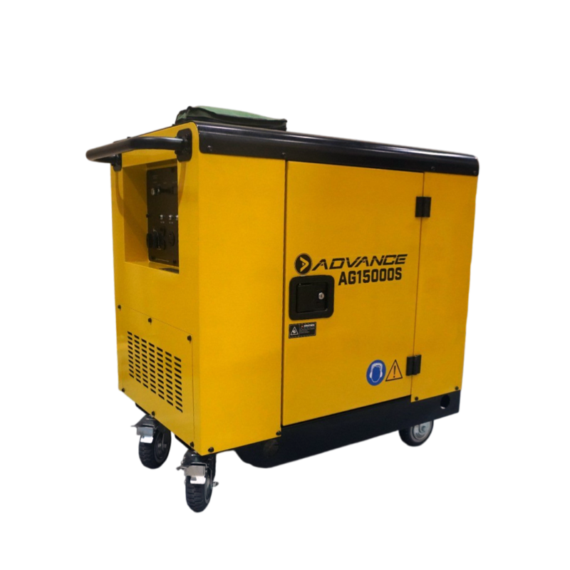 Planta eléctrica a gasolina cabinada Advance 12 kVA 110/220 V AG1500S