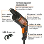 Destornillador para panel de yeso 540W Truper 16024 - Image 2