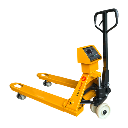 Gato estibador hidráulico con báscula Red Lift 2.000 kg 1.130 mm
