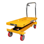 Mesa de Elevación Hidráulica 1000kg 1000mm Red Lift - Image 3