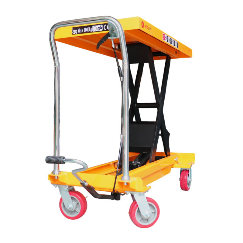 Mesa de elevación hidráulica Red Lift 1.000 kg 1.000 mm