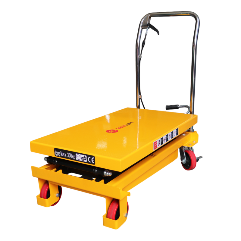 Mesa de elevación hidráulica Red Lift 350 kg 1.500 mm doble tijera