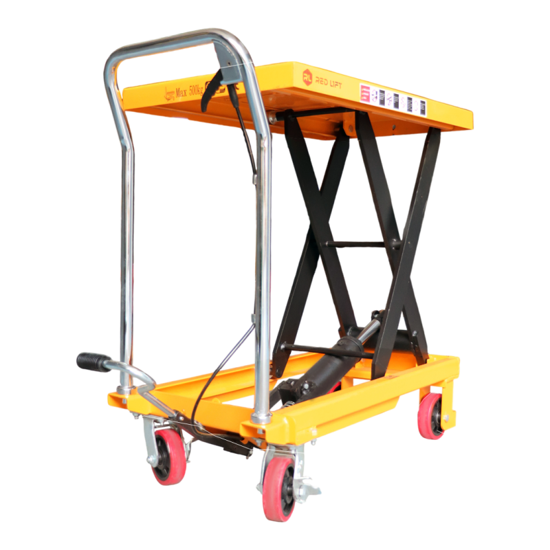Mesa de elevación hidráulica Red Lift 500 kg 900 mm